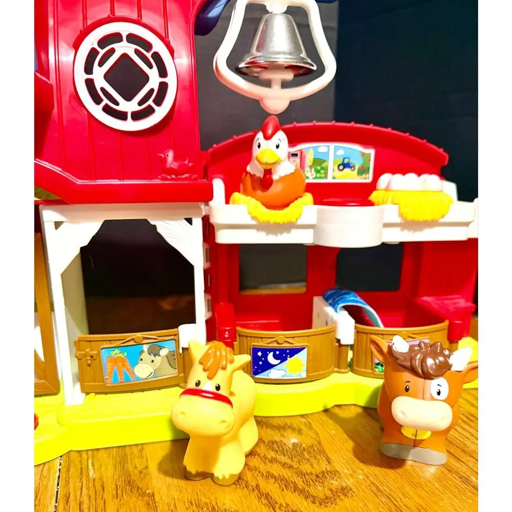 FP Little People Caring For Animals Farm Barn Truck Farmer Animals Smart Stages